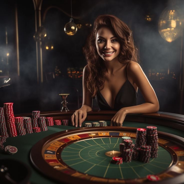 Tampilan meja kasino langsung we777 dengan dealer nyata yang disiarkan secara real-time untuk pengguna Indonesia